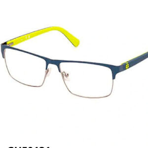 Guess GU50131 Men Eyeglasses Frames RXable 091 Matte Blue. NWT